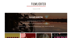 Desktop Screenshot of filmlichter.de